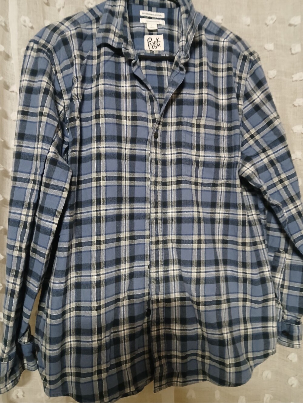 UPCYCLED METALLICA VINTAGE GRAPHIC FLANNEL SZ L PUNKPOSHX ORIGINAL - Picture 4 of 4